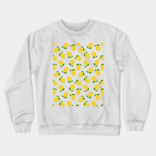 LEMON LEMONS FRUIT FOOD PATTERN Crewneck Sweatshirt